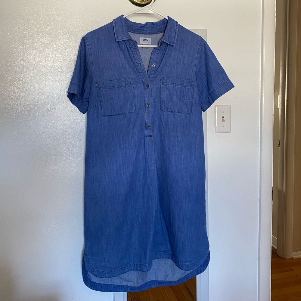 Old Navy Jean Shirt Dress